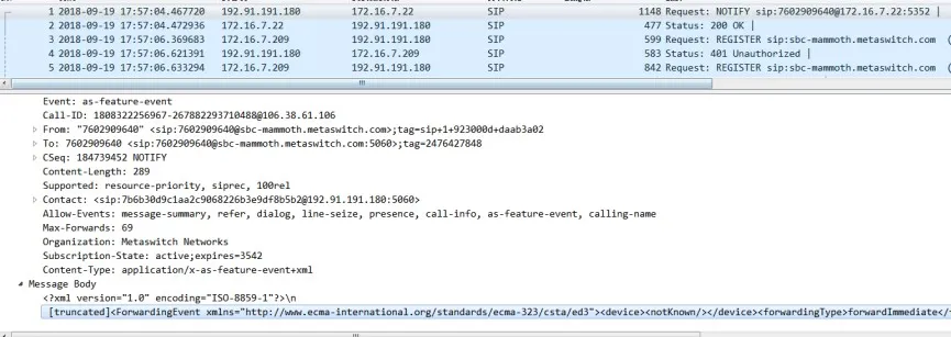 Phone busy forwarding