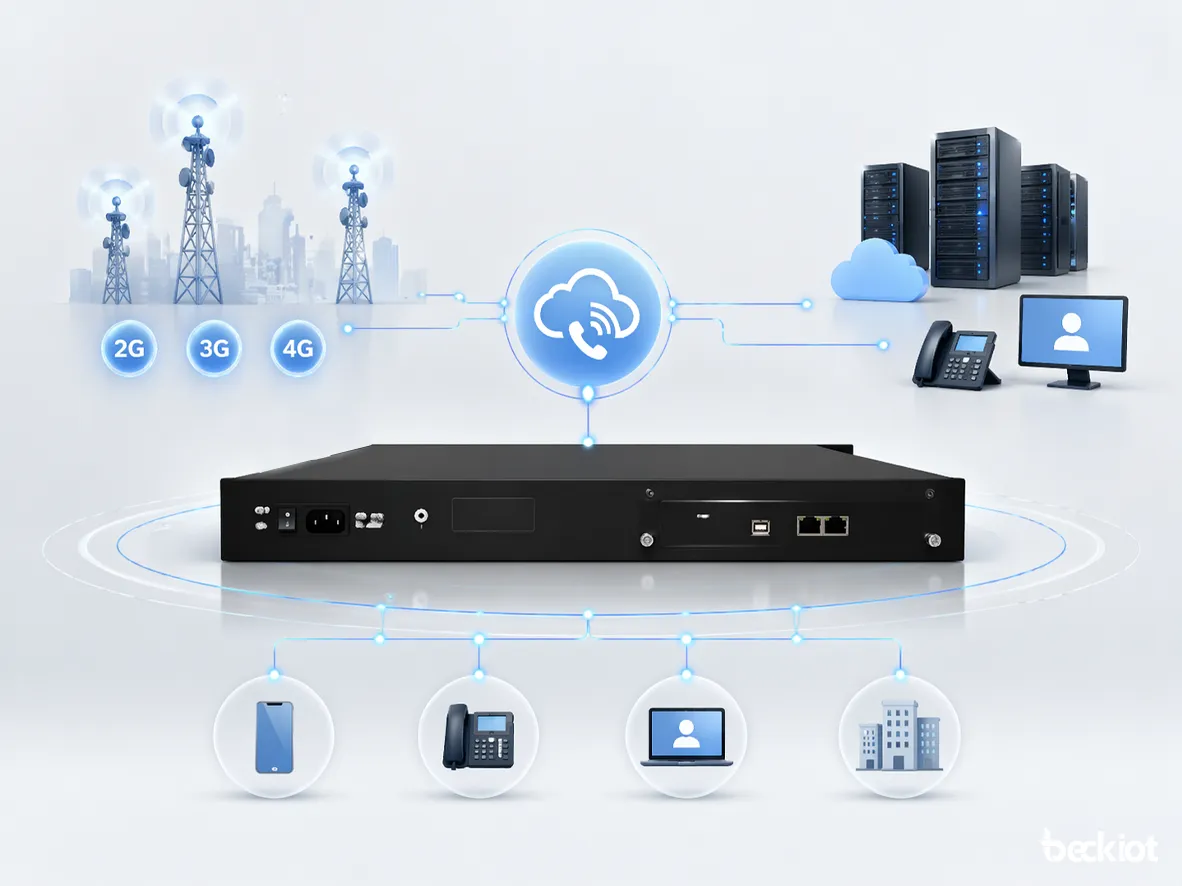 GSM/LTE-to-IP Voice Connectivity