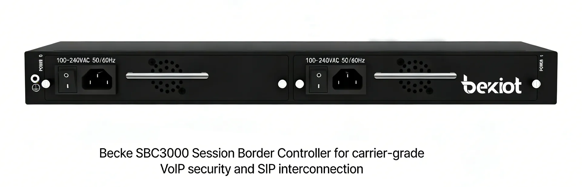 통신사급 VoIP 보안 및 SIP 연동을 위한 베케 SBC3000 세션 보더 컨트롤러
