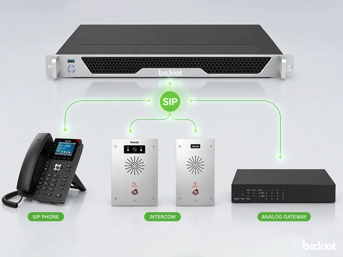Open SIP Interoperability with Multiple Endpoint Types