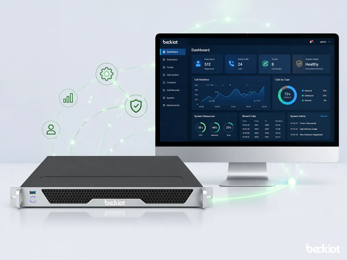 Web-Based Management and Easier Maintenance