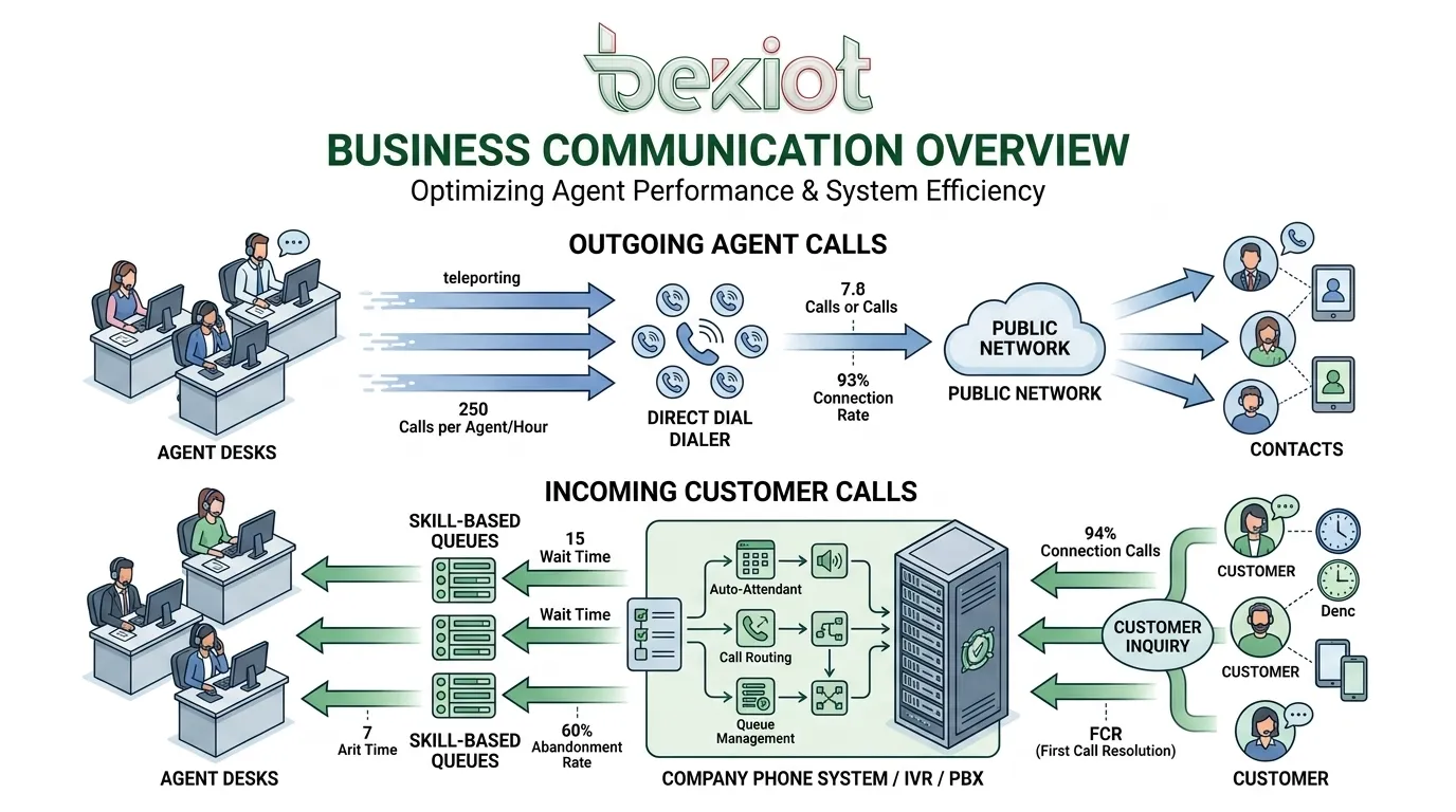 발신 통화 vs 수신 통화: 핵심 차이, 기능, 활용 사례