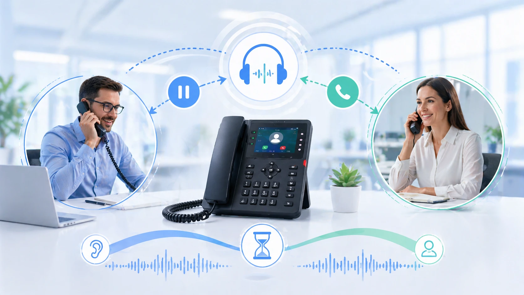 통화 대기(Call Hold)의 특징과 장점은 무엇인가요?