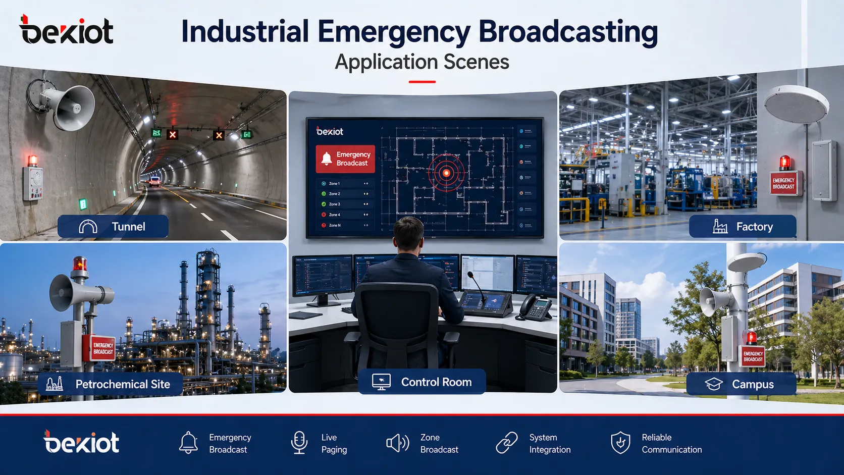 비상 통신에서의 방송 시스템: 기능, 이점 및 선택 가이드