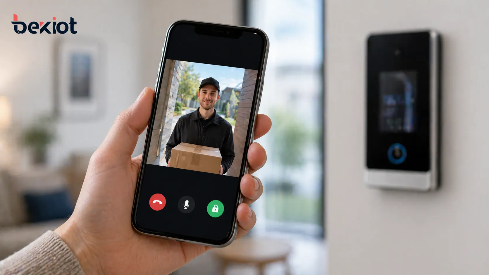 스마트폰 앱을 통한 원격 접근 및 제어