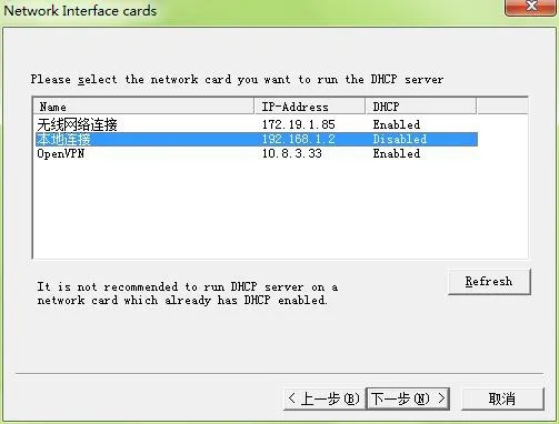 전화기에 IP 분배