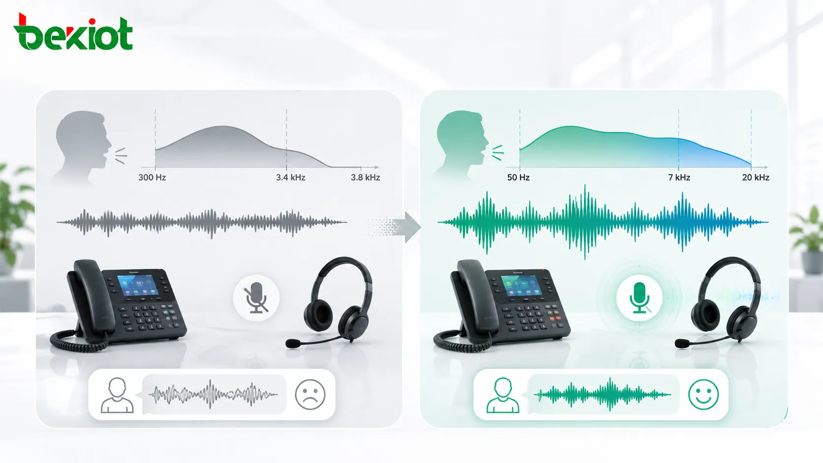 HD Voice란 무엇인가? 오디오 이점, 기술적 특징 및 응용 분야