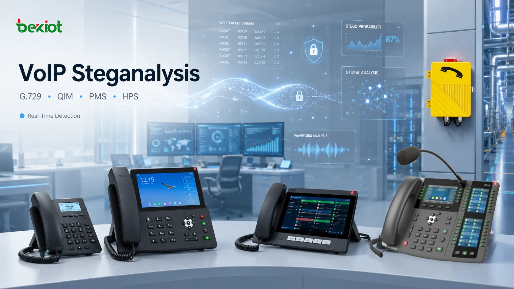 VoIP 스트림의 숨겨진 데이터를 어떻게 탐지할까?