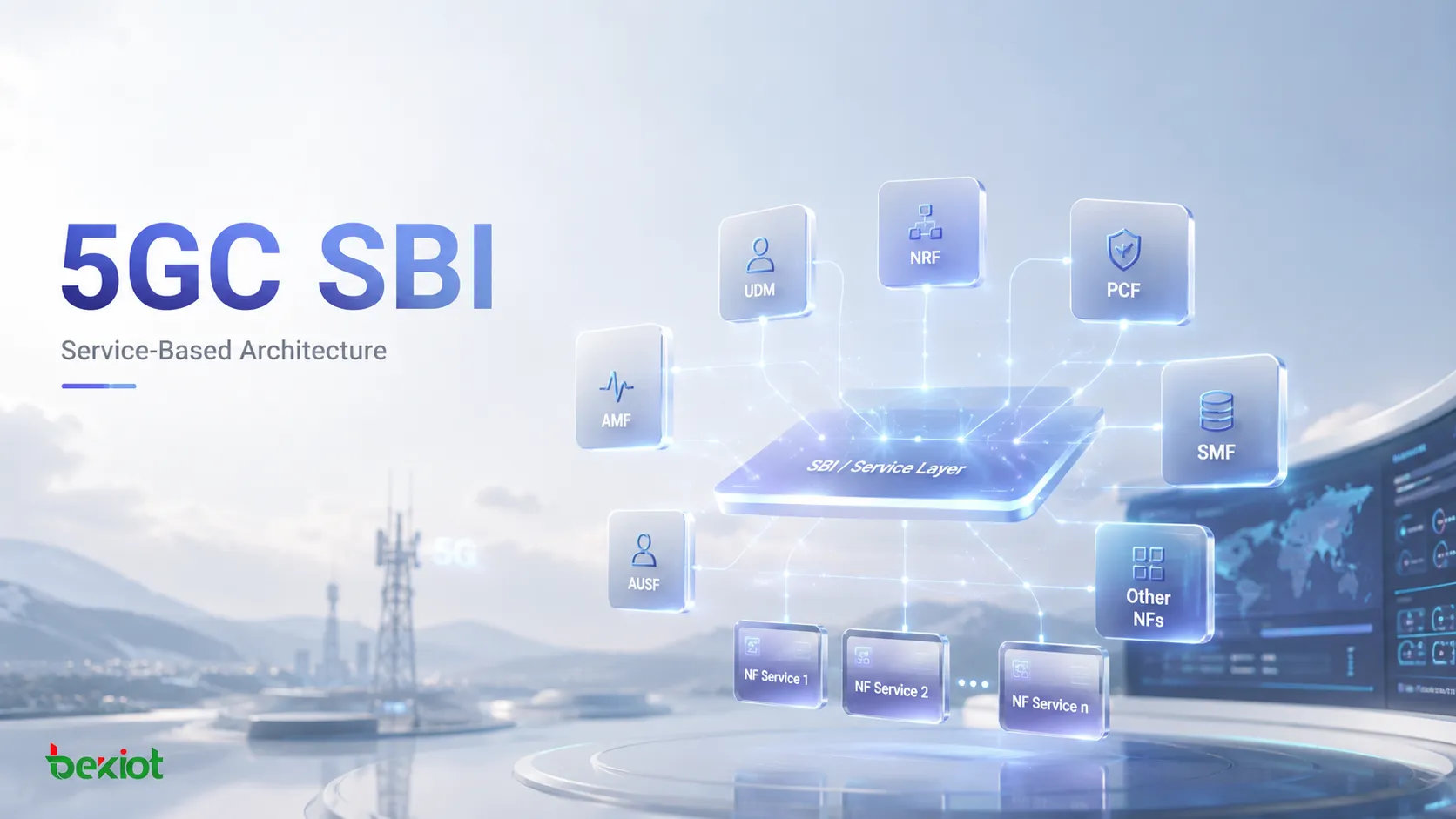 5GC SBI 인터페이스 개요: 참조점에서 서비스 기반 아키텍처로