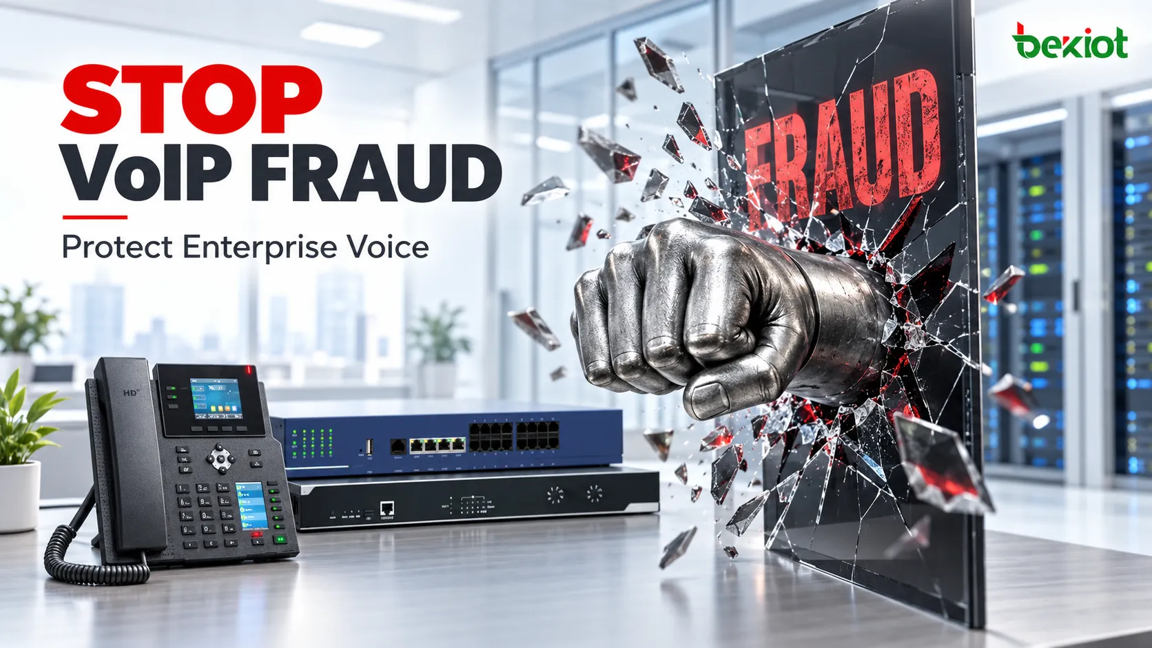 VoIP 사기 주의: VoIP 전화 시스템은 통신을 어떻게 안전하게 보호해야 할까?