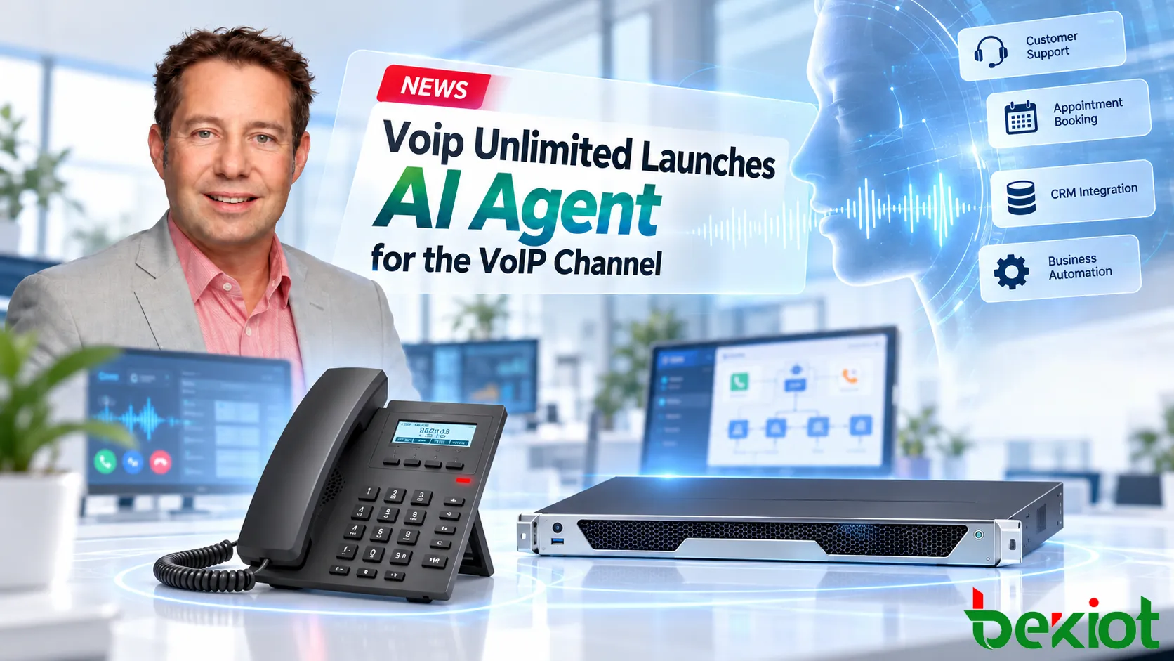 Voip Unlimited, AI Agent 출시로 AI 음성 서비스의 VoIP 유통 채널 진입 가속